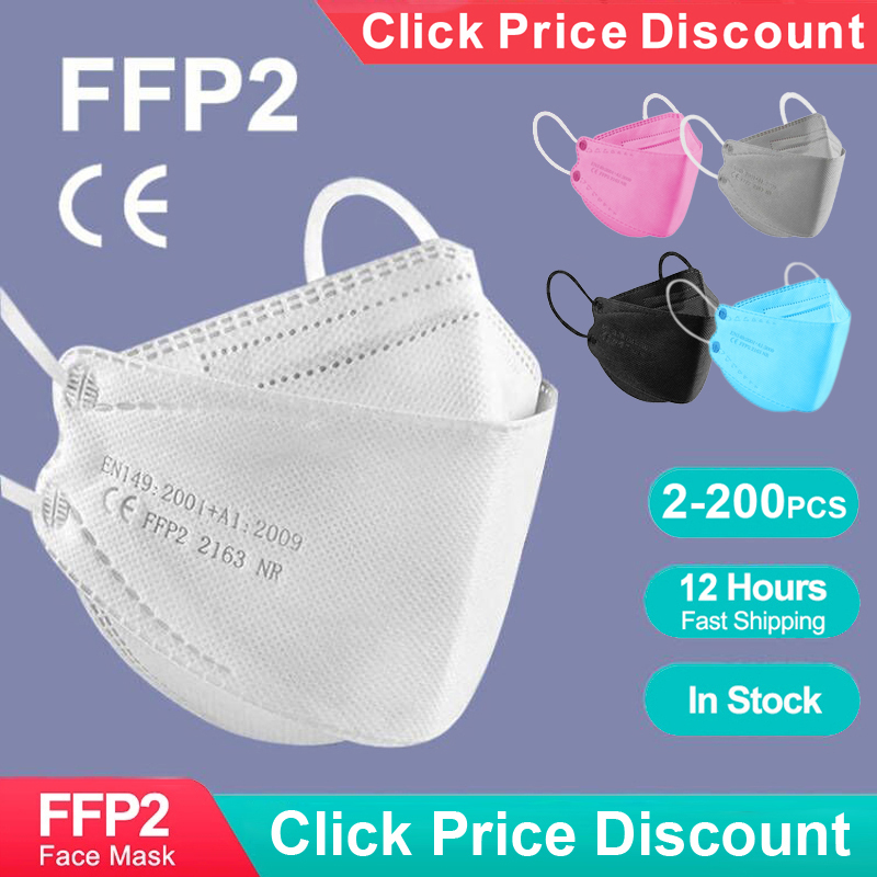 Surgical Mask - Máscara Certificada KN95 FFP2 em Forma