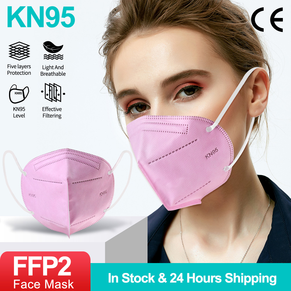 10-100 pces máscaras ffp2 kn95 - Surgical Mask avaliação e preço