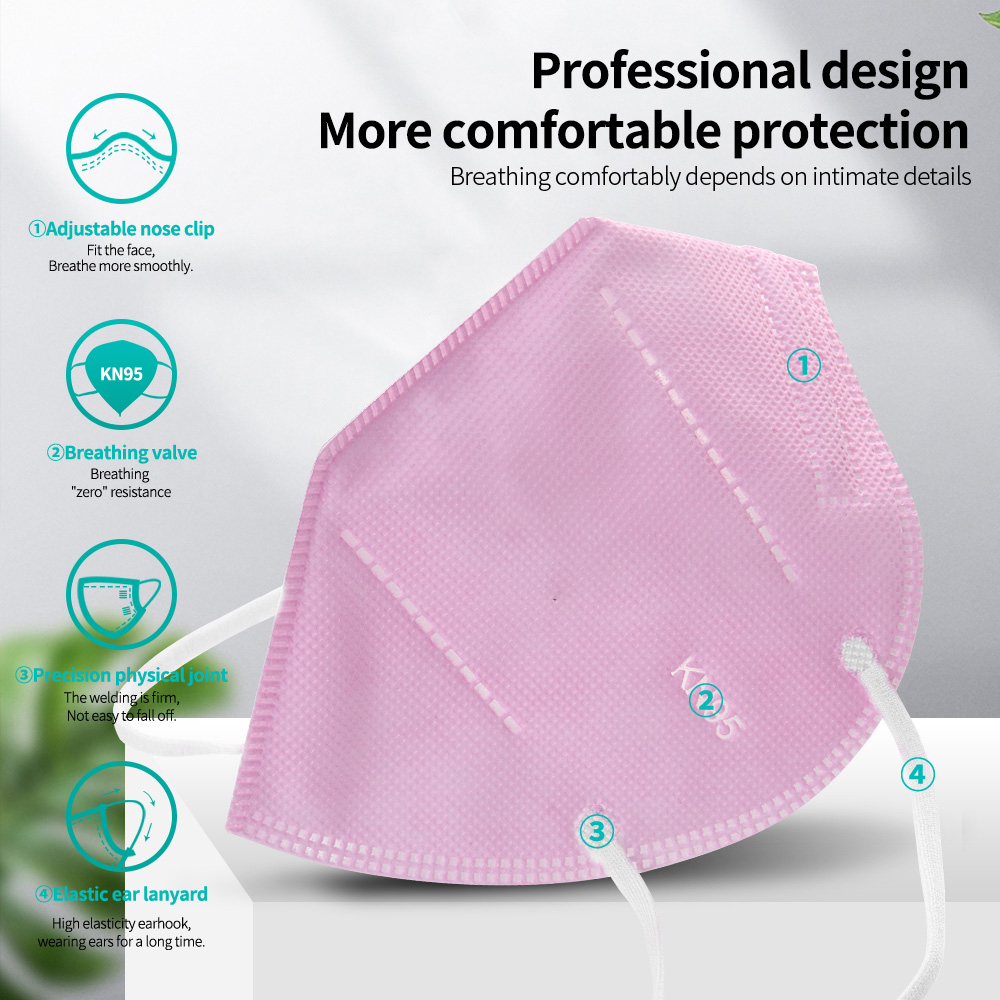 10-100 pces máscaras ffp2 kn95 - Surgical Mask avaliação e preço