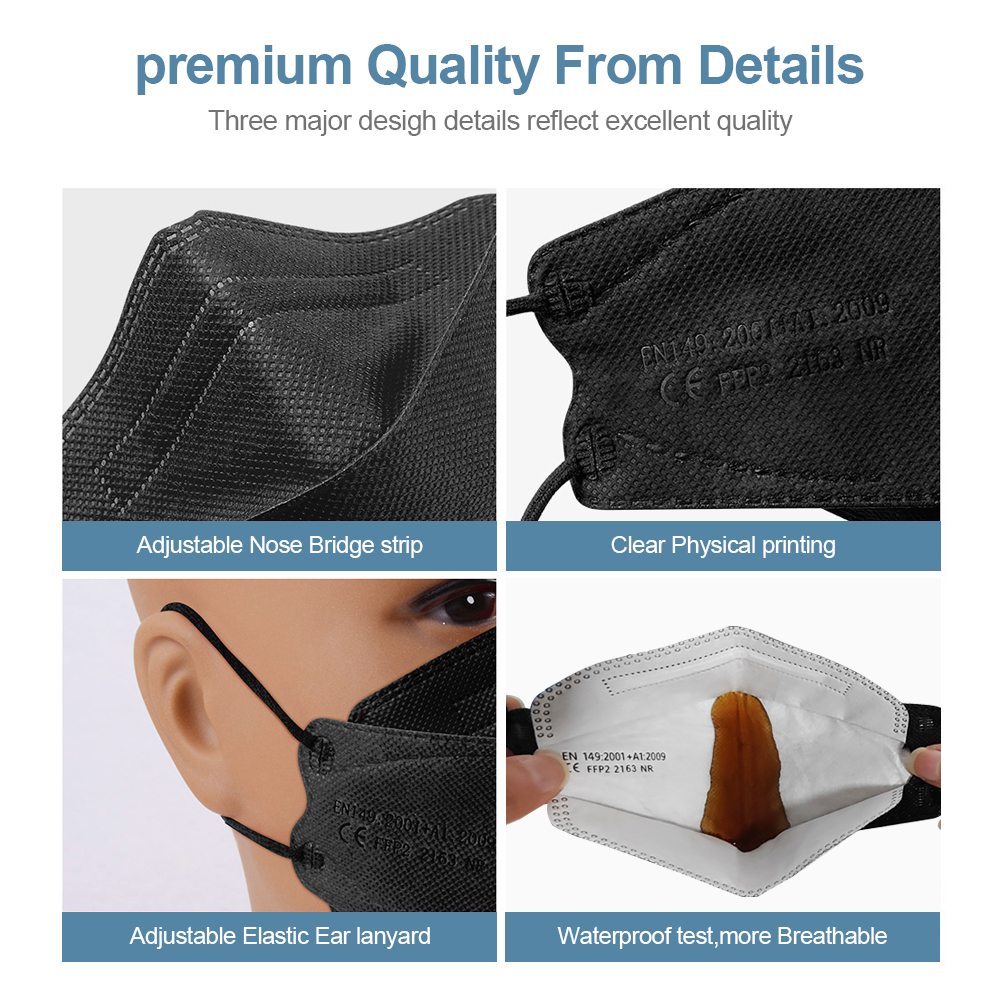 Máscara Certificada KN95 FFP2  - Surgical Mask avaliação e preço