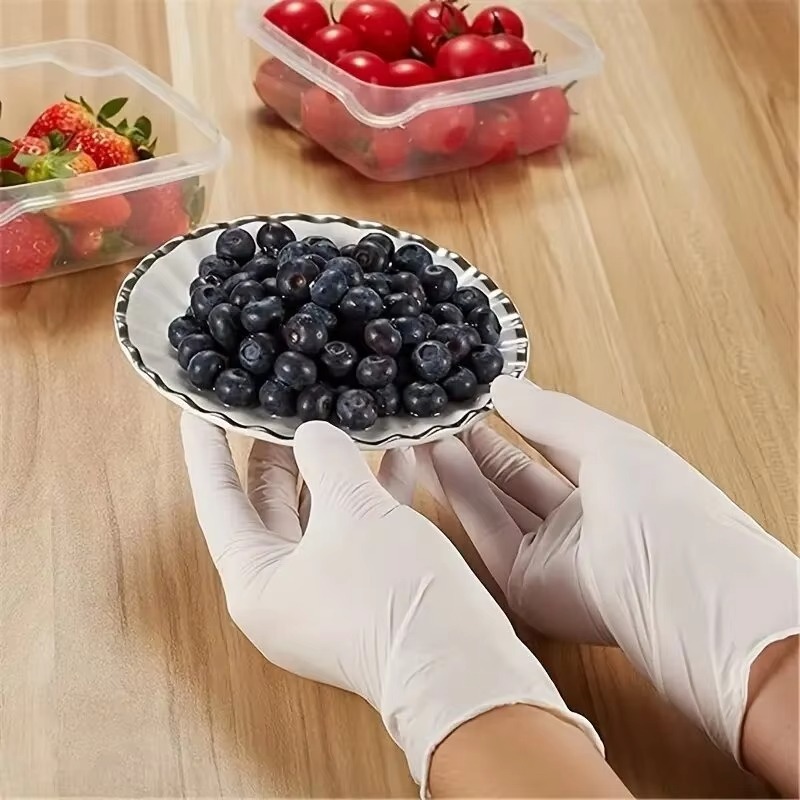 Luvas de nitrilo brancas desca - Medical Gloves avaliação e preço