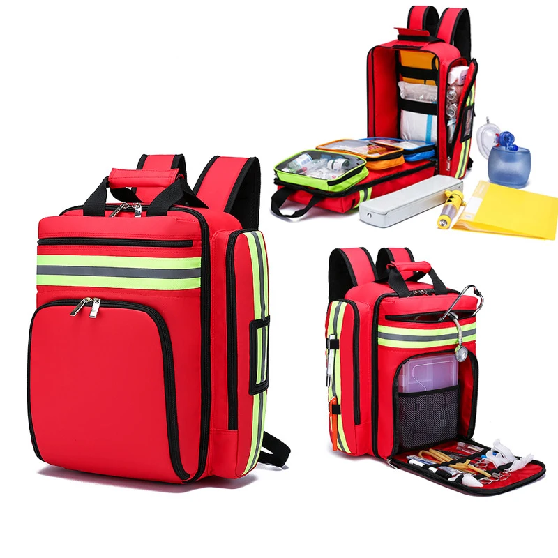 Mochilas de Resgate de Emergên - First Aid Kit avaliação e preço